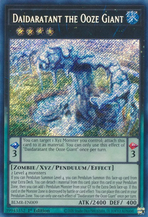 Daidaratant the Ooze Giant [BLMR-EN009] Secret Rare - Evolution TCG