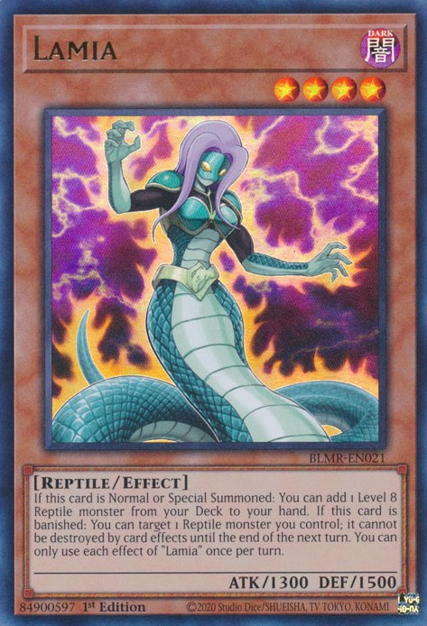 Lamia [BLMR-EN021] Ultra Rare - Evolution TCG