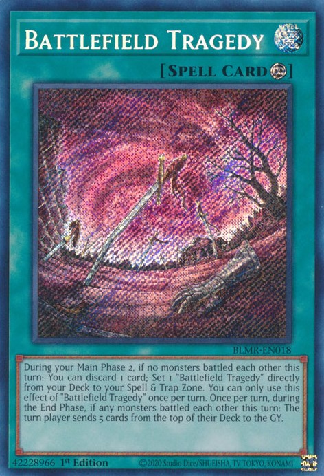 Battlefield Tragedy [BLMR-EN018] Secret Rare - Evolution TCG