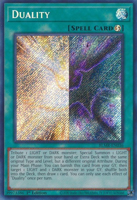 Duality [BLMR-EN036] Secret Rare - Evolution TCG