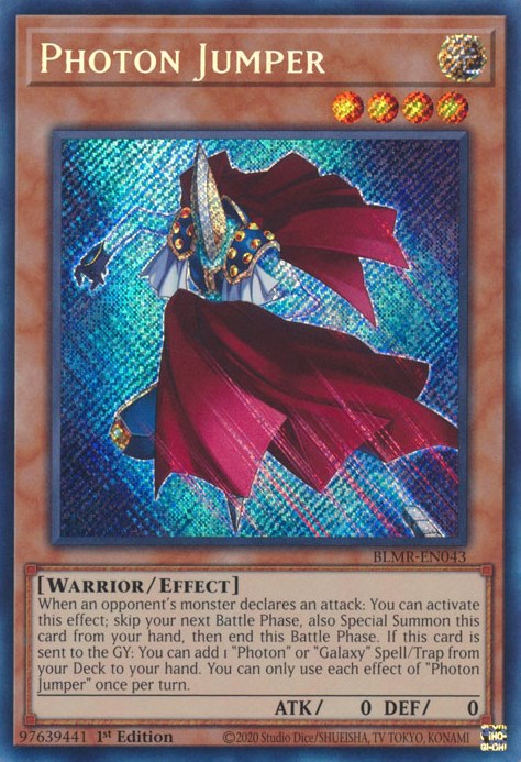 Photon Jumper [BLMR-EN043] Secret Rare - Evolution TCG