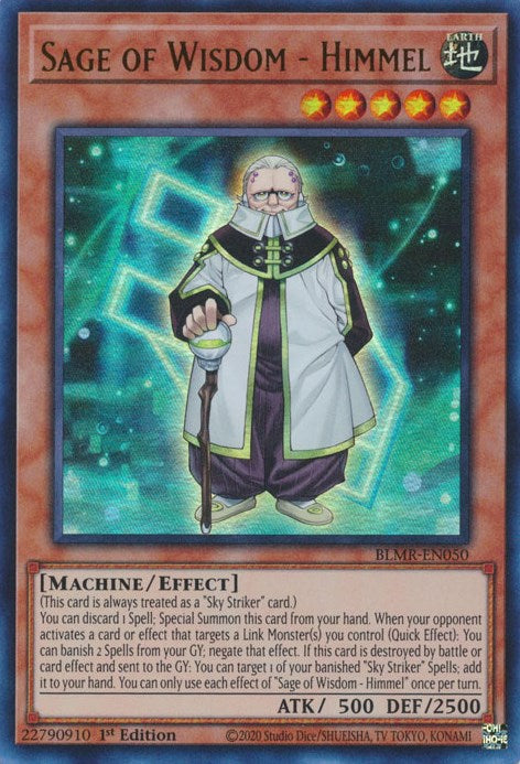 Sage of Wisdom - Himmel [BLMR-EN050] Ultra Rare - Evolution TCG