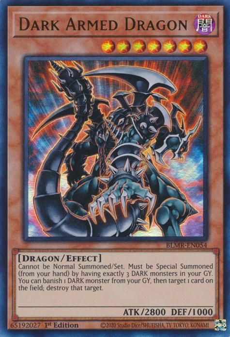 Dark Armed Dragon [BLMR-EN054] Ultra Rare - Evolution TCG