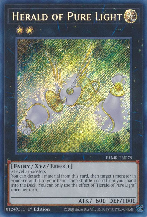 Herald of Pure Light [BLMR-EN078] Secret Rare - Evolution TCG