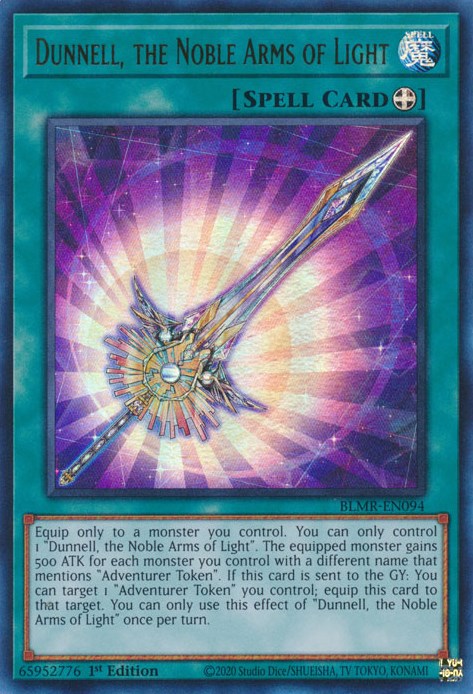 Dunnell, the Noble Arms of Light [BLMR-EN094] Ultra Rare - Evolution TCG