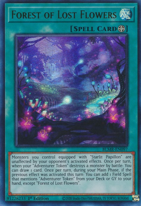 Forest of Lost Flowers [BLMR-EN097] Ultra Rare - Evolution TCG