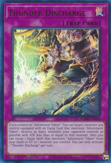 Thunder Discharge [BLMR-EN101] Ultra Rare - Evolution TCG