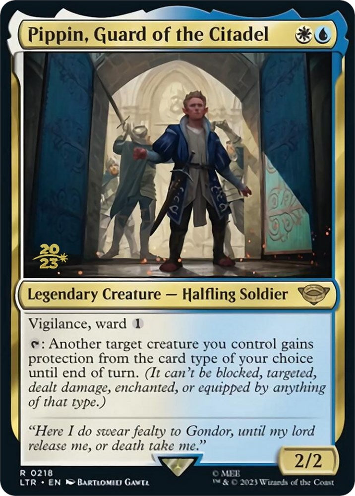 Pippin, Guard of the Citadel [The Lord of the Rings: Tales of Middle-Earth Prerelease Promos] - Evolution TCG