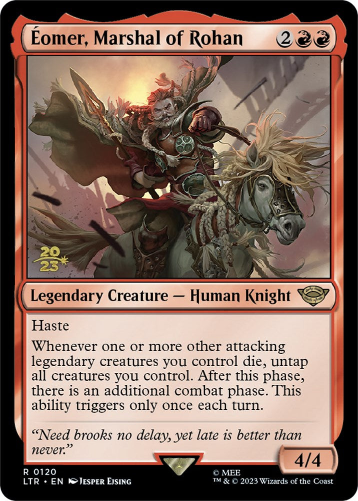 Eomer, Marshal of Rohan [The Lord of the Rings: Tales of Middle-Earth Prerelease Promos] - Evolution TCG