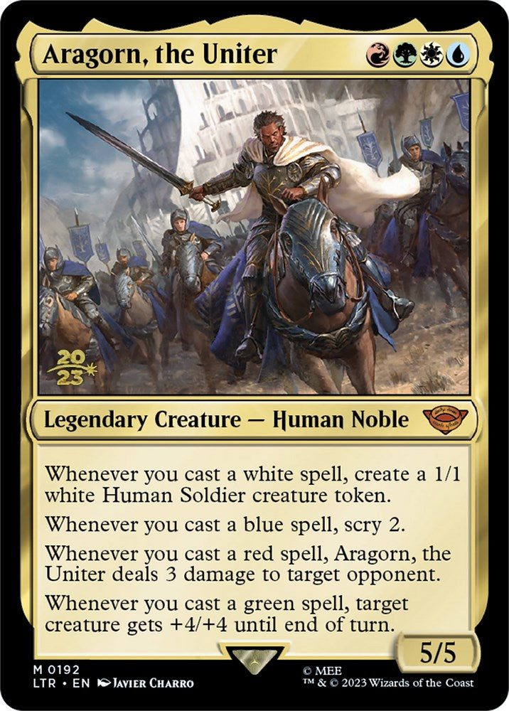 Aragorn, the Uniter [The Lord of the Rings: Tales of Middle-Earth Prerelease Promos] - Evolution TCG