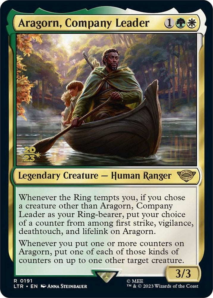 Aragorn, Company Leader [The Lord of the Rings: Tales of Middle-Earth Prerelease Promos] - Evolution TCG