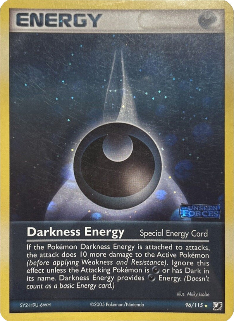 Darkness Energy (96/115) (Stamped) [EX: Unseen Forces] - Evolution TCG