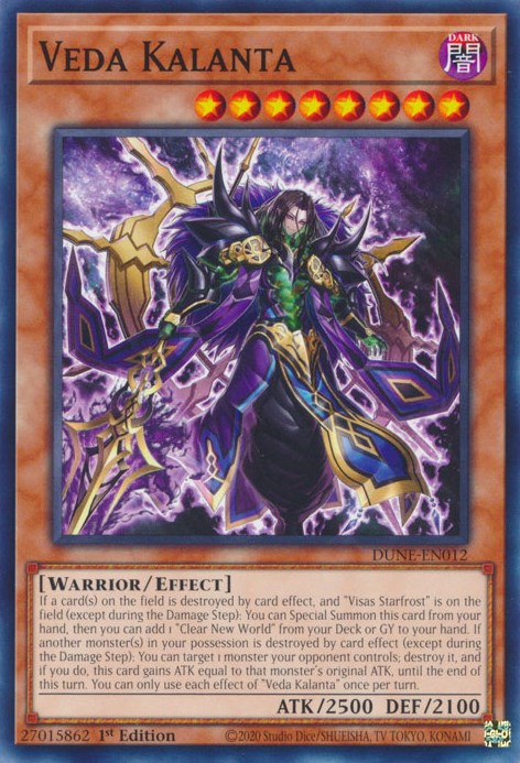 Veda Kalanta [DUNE-EN012] Common - Evolution TCG