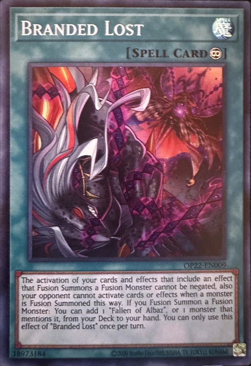 Branded Lost [OP22-EN009] Super Rare - Evolution TCG