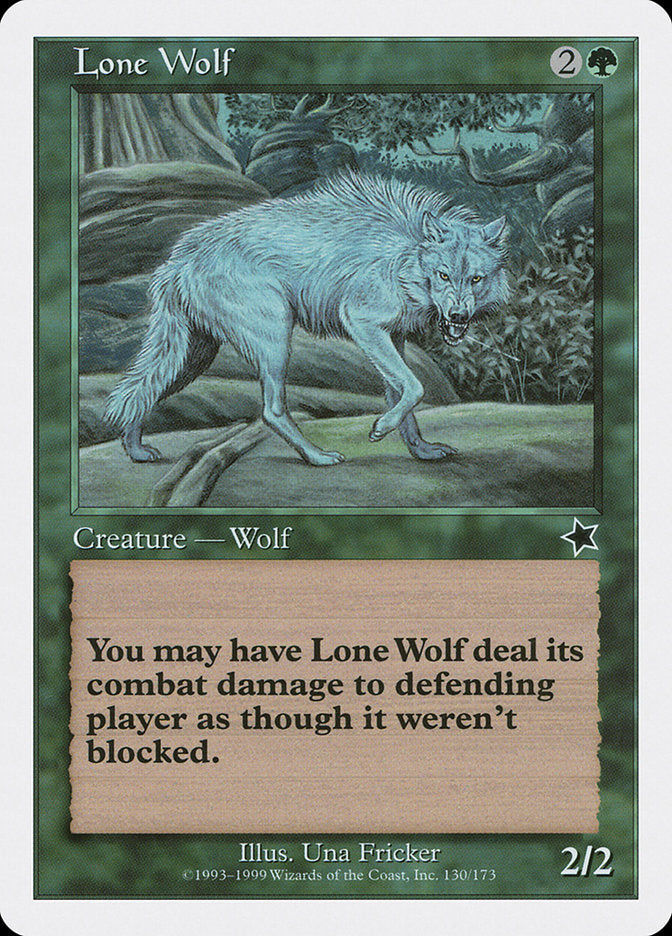 Lone Wolf [Starter 1999] - Evolution TCG