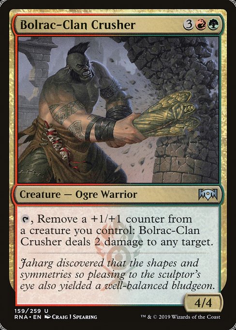 Bolrac-Clan Crusher [Ravnica Allegiance] - Evolution TCG