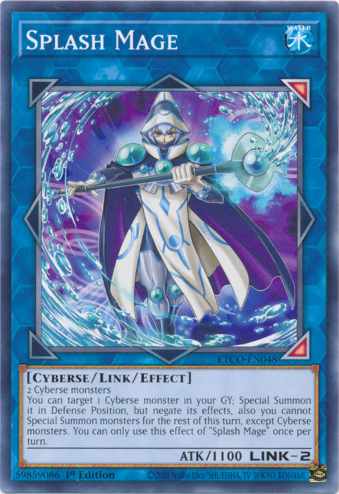 Splash Mage [ETCO-EN048] Common - Evolution TCG