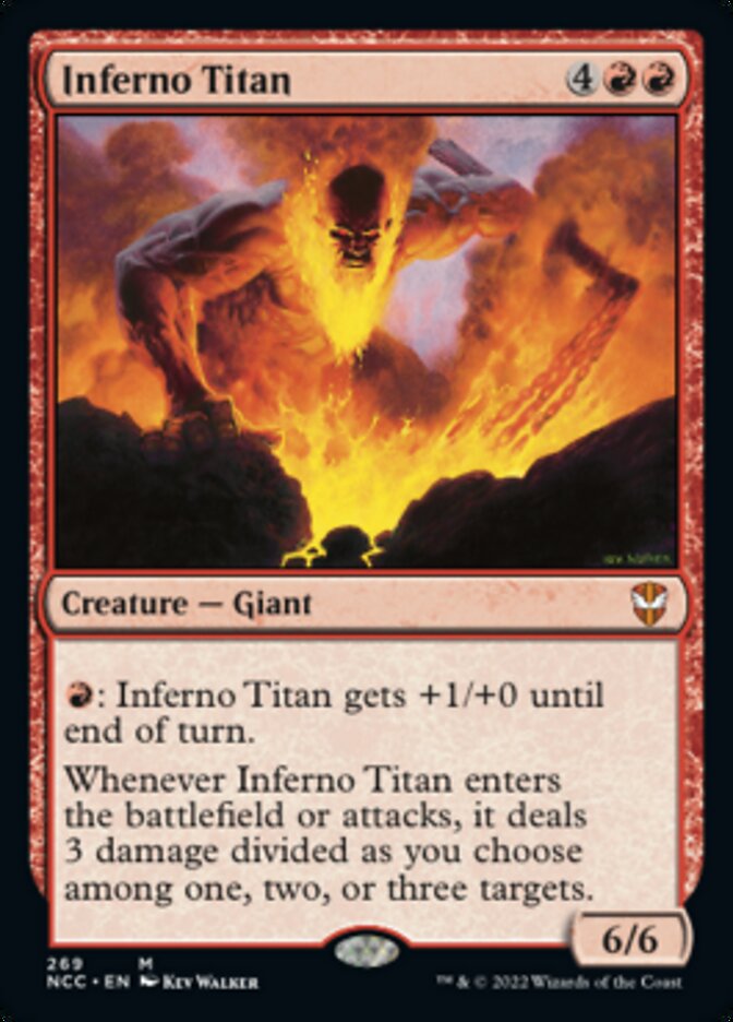 Inferno Titan [Streets of New Capenna Commander] - Evolution TCG