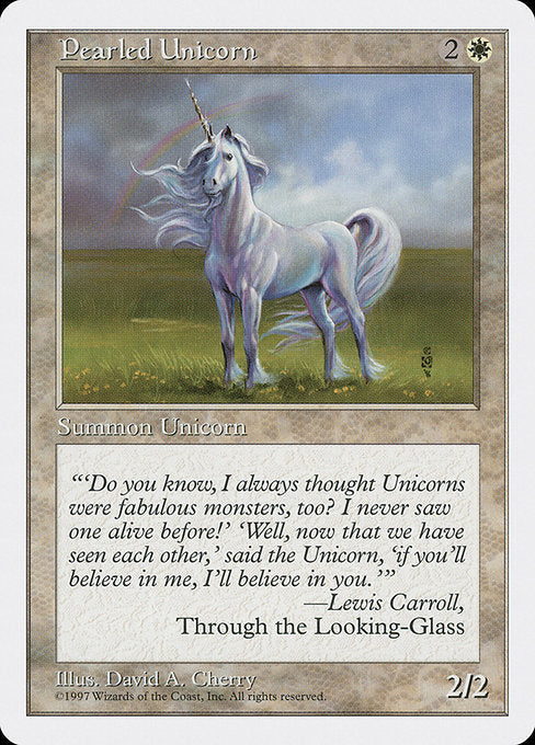 Pearled Unicorn [Fifth Edition] - Evolution TCG