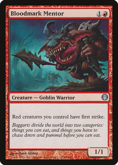 Bloodmark Mentor [Duel Decks: Knights vs. Dragons] - Evolution TCG