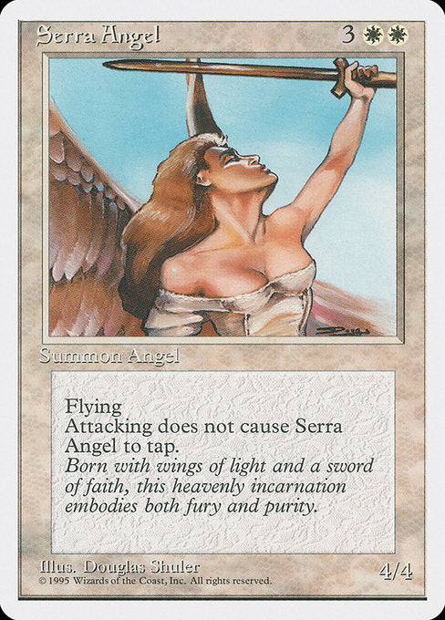 Serra Angel [Fourth Edition] - Evolution TCG