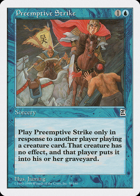 Preemptive Strike [Portal Three Kingdoms] - Evolution TCG