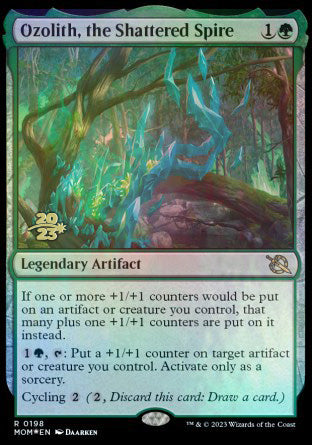 Ozolith, the Shattered Spire [March of the Machine Prerelease Promos] - Evolution TCG