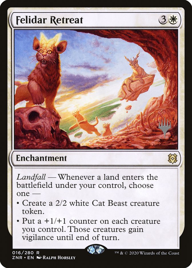 Felidar Retreat (Promo Pack) [Zendikar Rising Promos] - Evolution TCG