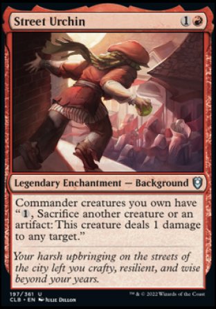 Street Urchin [Commander Legends: Battle for Baldur's Gate] - Evolution TCG