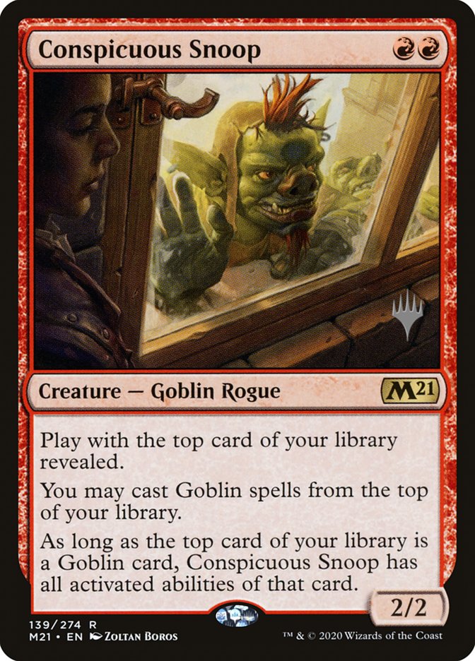 Conspicuous Snoop (Promo Pack) [Core Set 2021 Promos] - Evolution TCG