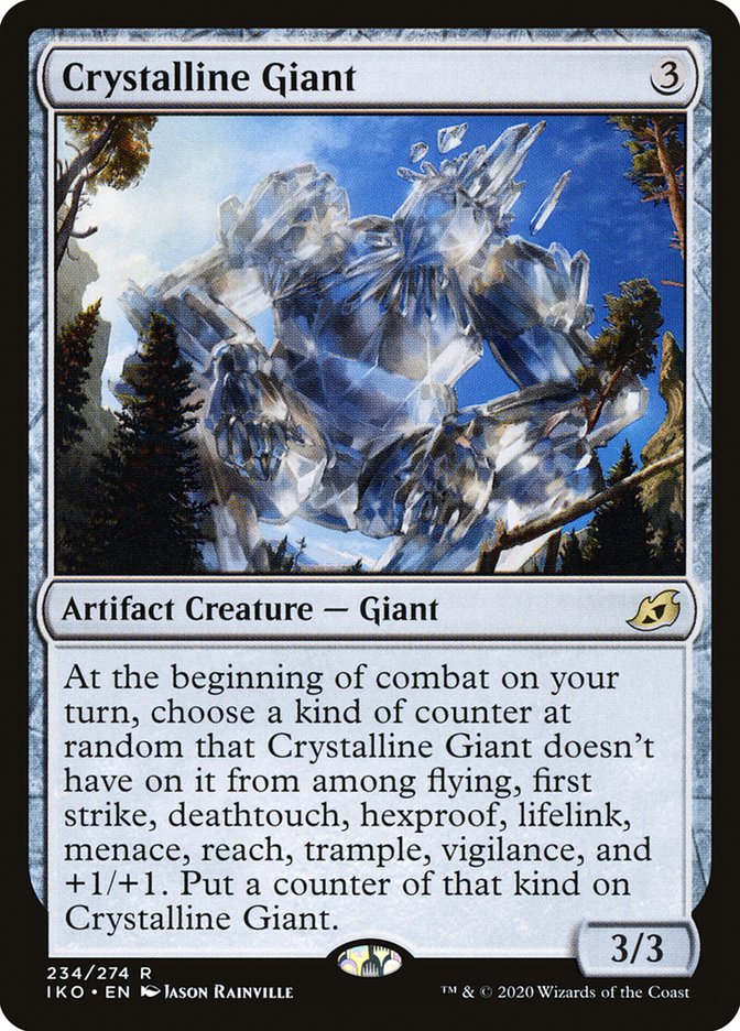 Crystalline Giant [Ikoria: Lair of Behemoths] - Evolution TCG