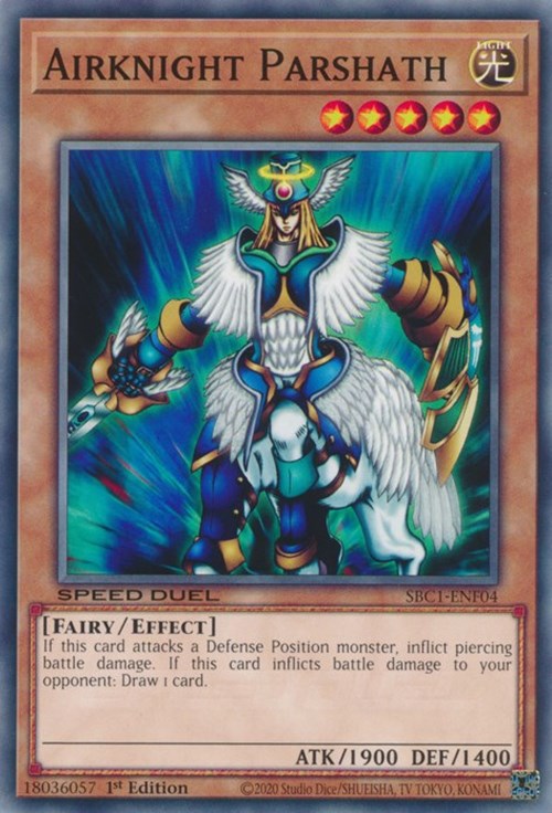 Airknight Parshath [SBC1-ENF04] Common - Evolution TCG