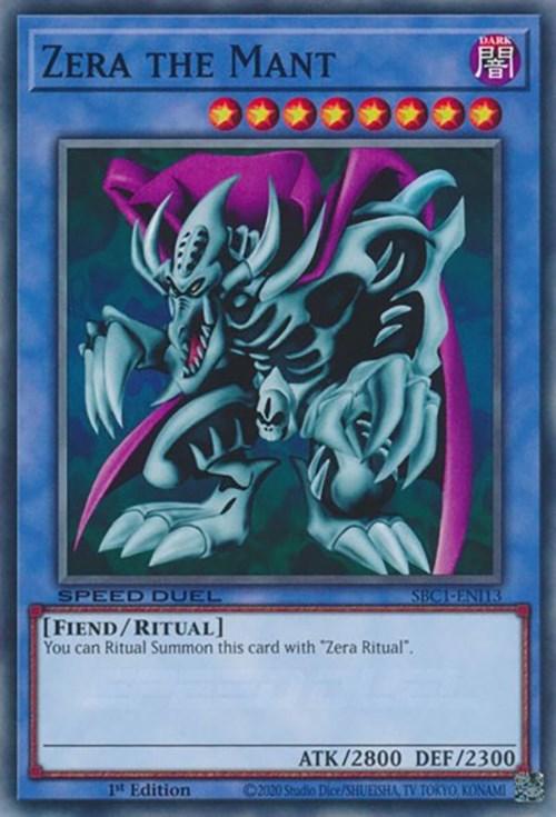 Zera the Mant [SBC1-ENI13] Common - Evolution TCG