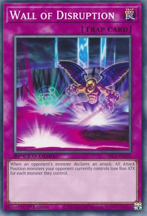 Wall of Disruption [SBC1-ENI33] Common - Evolution TCG