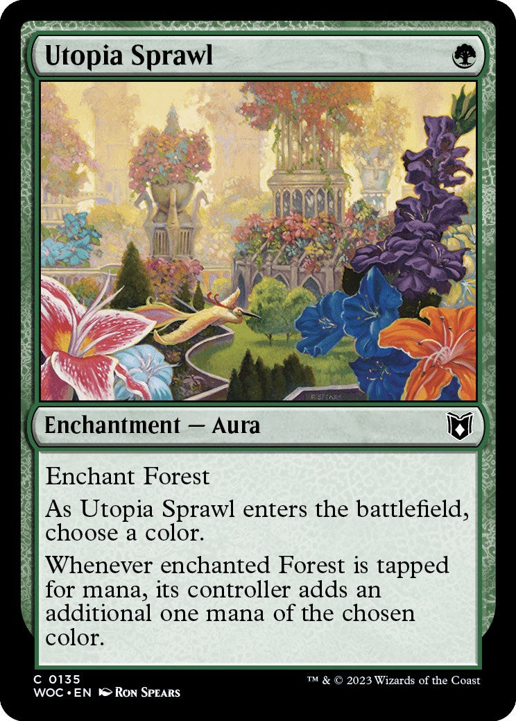 Utopia Sprawl [Wilds of Eldraine Commander] - Evolution TCG