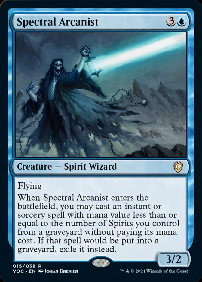 Spectral Arcanist [Innistrad: Crimson Vow Commander] - Evolution TCG