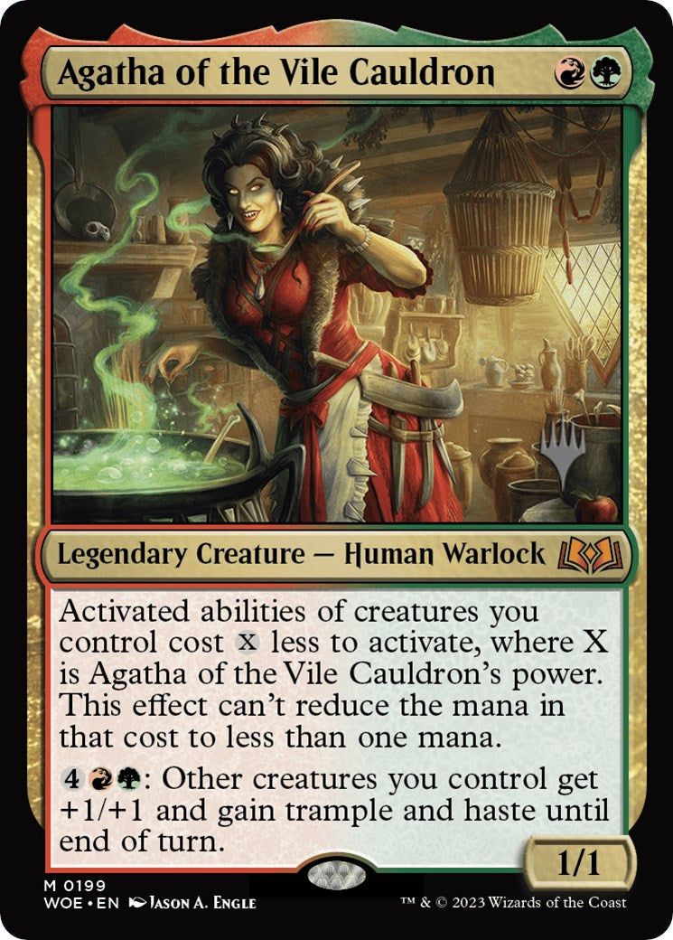 Agatha of the Vile Cauldron (Promo Pack) [Wilds of Eldraine Promos] - Evolution TCG