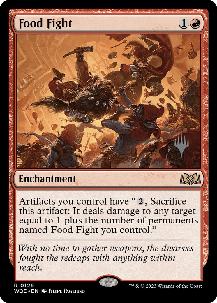 Food Fight (Promo Pack) [Wilds of Eldraine Promos] - Evolution TCG