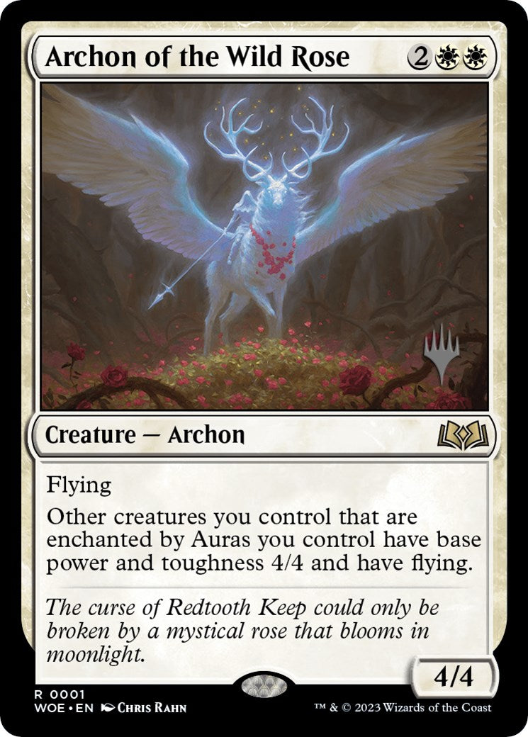 Archon of the Wild Rose (Promo Pack) [Wilds of Eldraine Promos] - Evolution TCG