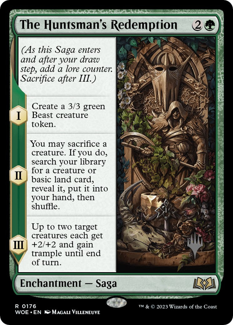 The Huntsman's Redemption (Promo Pack) [Wilds of Eldraine Promos] - Evolution TCG