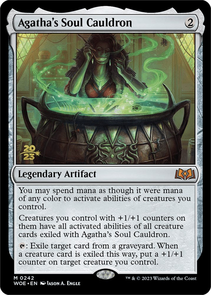 Agatha's Soul Cauldron [Wilds of Eldraine Prerelease Promos] - Evolution TCG