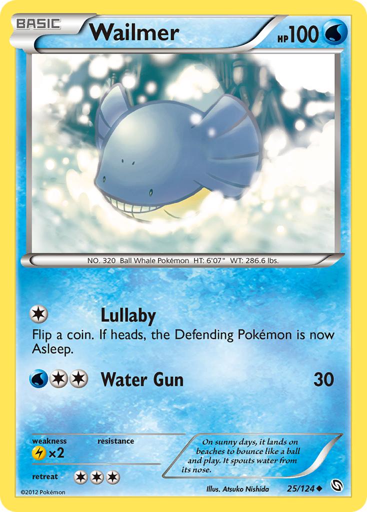 Wailmer (25/124) [Black & White: Dragons Exalted] - Evolution TCG