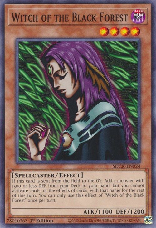 Witch of the Black Forest [SDCK-EN024] Common - Evolution TCG