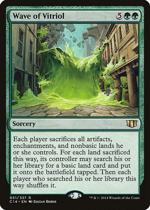 Wave of Vitriol [Commander 2014] - Evolution TCG