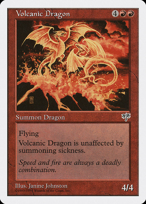 Volcanic Dragon [Anthologies] - Evolution TCG