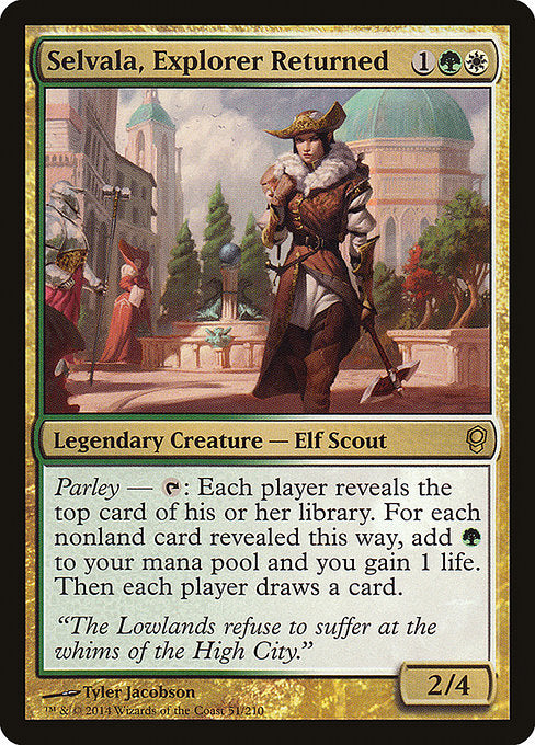 Selvala, Explorer Returned [Conspiracy] - Evolution TCG