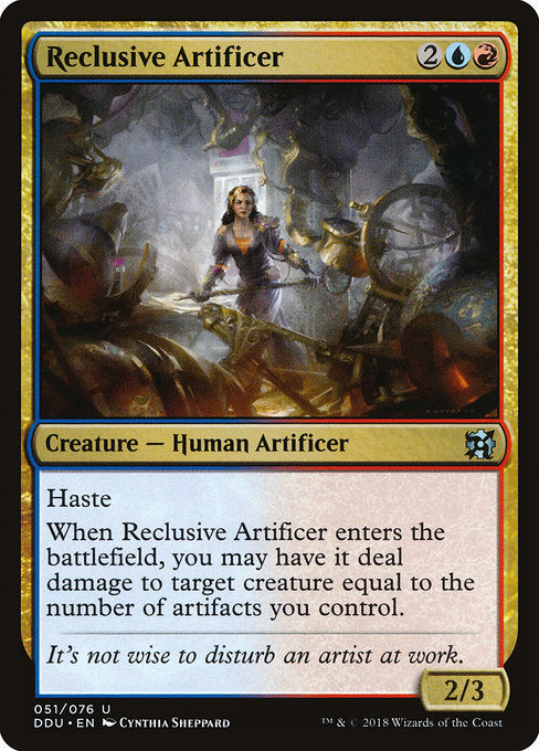 Reclusive Artificer [Duel Decks: Elves vs. Inventors] - Evolution TCG