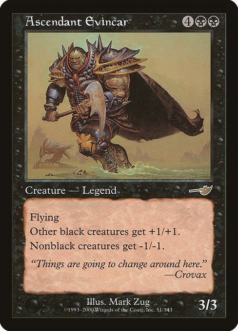 Ascendant Evincar [Nemesis] - Evolution TCG