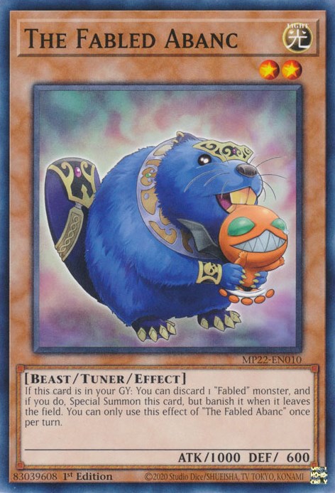 The Fabled Abanc [MP22-EN010] Common - Evolution TCG