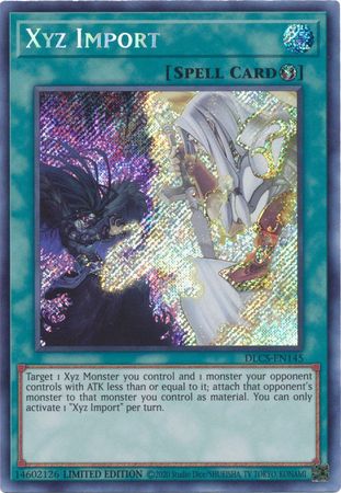 Xyz Import [DLCS-EN145] Secret Rare - Evolution TCG